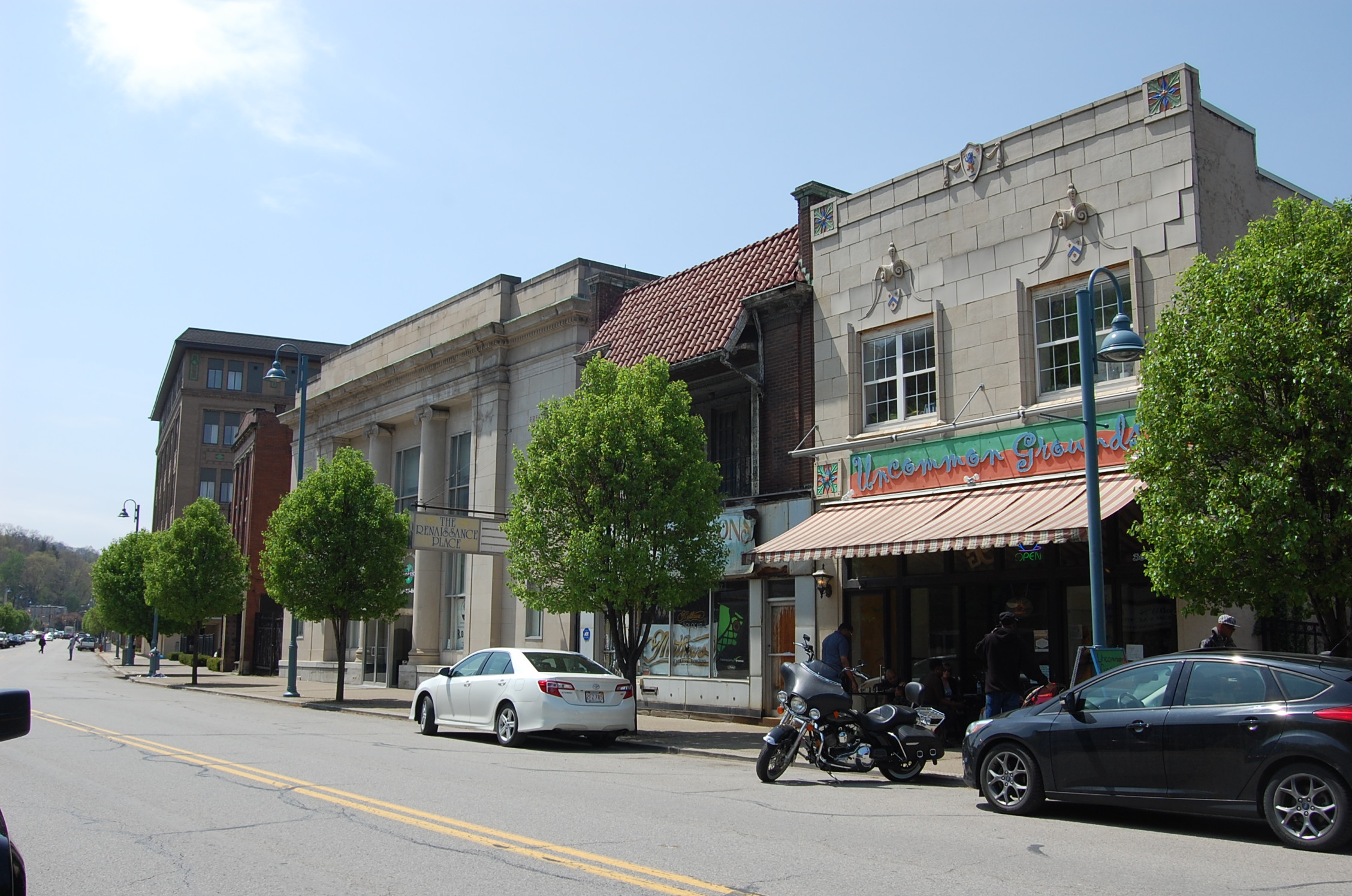 Detail of white today card, beige next card, and brown someday card with dot grid.